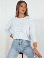 Dámská pruhovaná halenka APRICALE bílá FashionStreet RY2371 Dámská pruhovaná halenka APRICALE bílá FashionStreet RY2371