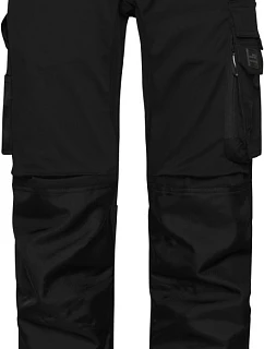 Daiber JN 1812 (62-64) Pracovní strečové kalhoty "Slim Line" 02.112X black/black
