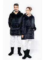 Kariban K 410 Loungewear Sherpafleece mikina s kapucí 20.K410 night navy Kariban K 410 Loungewear Sherpafleece mikina s kapucí 20.K410 night navy