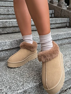 Sněhule na platformě model 231783 Step in style