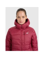 Dámská péřová trekingová bunda s výplní Primaloft Silver 4F 4FRAW25TDJAF0792-60S