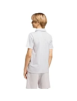 Dětské tričko adidas Entrada 26 Polo světle šedé JZ6628