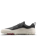 Vivobarefoot pánská obuv TRACKER LEATHER AT LOW MENS OBSIDIAN/WHITE (309534-04)