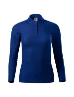 Pique Polo LS polokošile dámská královská modrá