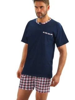 Pánské pyžamo s krátkými rukávy JASIEK