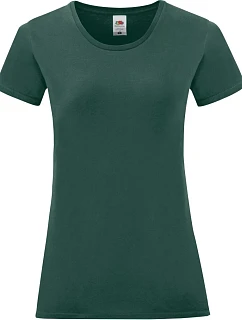 Fruit of the Loom Lady-Fit Iconic 150 T Dámské tričko 16.1432 forest green