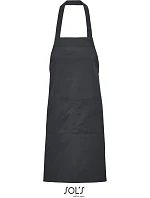 SOL'S Gamma Bio zástěra s laclem 25.3569 dark grey SOL'S Gamma Bio zástěra s laclem 25.3569 dark grey
