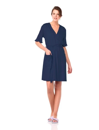 Vamp - Jednobarevný dámský župan 14945 - Vamp