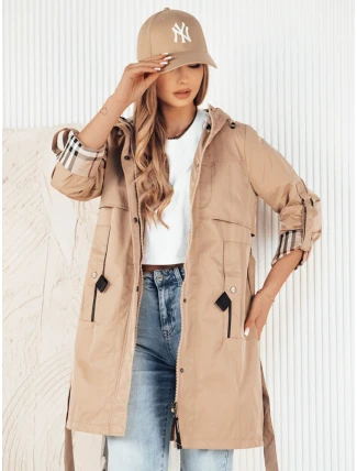 Dámská přechodná bunda parka CIVIT béžová FashionStreet TY4215