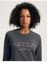Dámské pyžamo Henderson 45419 Ginni, dlouhé rukávy, velikosti S–3XL Dámské pyžamo Henderson 45419 Ginni, dlouhé rukávy, velikosti S–3XL