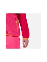 Rossignol Jr Alltrack Fleece mikina růžová