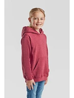 Fruit of the Loom Classic Kids Hooded Sweat Dětská mikina s kapucí 16.2043 vintage heather red Fruit of the Loom Classic Kids Hooded Sweat Dětská mikina s kapucí 16.2043 vintage heather red