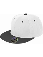 Result Headwear RC 082X 6 panelová kšiltovka s plochým kšiltem 28.082X white/black
