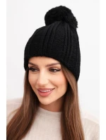 Čepice s fleecem Idalia K284 černá