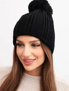 Čepice s fleecem Idalia K284 černá