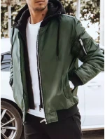Pánská zelená bunda FashionStreet TX4190