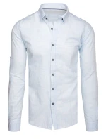 Pánská neformální modrá košile FashionStreet DX2654