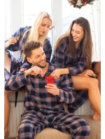 Pánské pyžamo Key MNS 431 B25 délka/r 3XL-4XL na zip