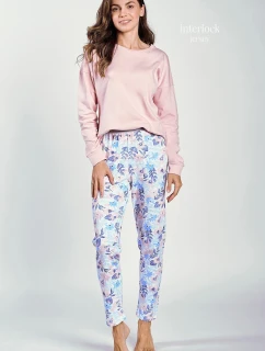 Taro Sylvie 3239 Interlock long/r S-XL Z24/25 dámské pyžamo