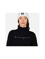 Dámský svetr ROSSIGNOL W SIGNATURE SWEATER, černý Dámský svetr ROSSIGNOL W SIGNATURE SWEATER, černý