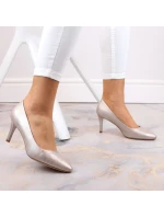 Sergio Leone W 1336 zlaté jehlové podpatky Sergio Leone W 1336 zlaté jehlové podpatky