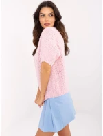 Jumper MI SW 2701.23 světle růžový Jumper MI SW 2701.23 světle růžový