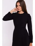 Rozšířené šaty S378 černé - Stylove