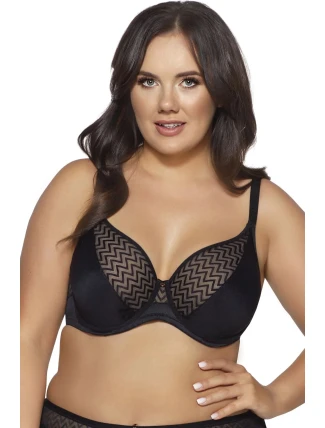 Dámská podprsenka 2103 Innesa black plus - AVA Dámská podprsenka 2103 Innesa black plus - AVA