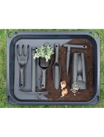 HOE dětské PLASTIK HOE hrábě 2v1