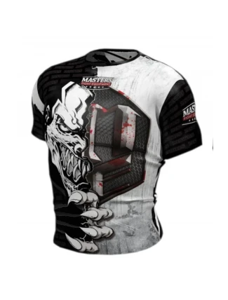 Tréninkové tričko Masters MFC DARK SIDE "BLACK SCRATCH" M 06324-M