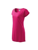 Malfini Love W MLI-12340 fialově červené šaty