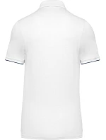 WK WK 270 Pánské pracovní piqué polo "Day-to-Day" 20.W270 white/navy WK WK 270 Pánské pracovní piqué polo "Day-to-Day" 20.W270 white/navy
