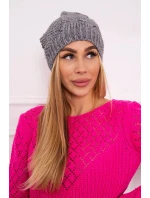 Sandra K210 tmavě šedá fleecová čepice Sandra K210 tmavě šedá fleecová čepice
