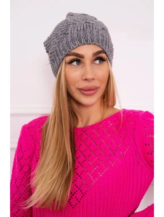 Sandra K210 tmavě šedá fleecová čepice Sandra K210 tmavě šedá fleecová čepice