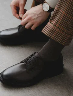 Pánské podkolenky MERINO WOOL 008