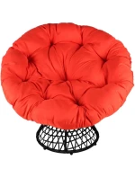 ZAHRADNÍ KŘESLO OTOČNÉ O 360 STUPŇŮ S ČERVENÝM POLŠTÁŘEM ZAHRADNÍ KŘESLO OTOČNÉ O 360 STUPŇŮ S ČERVENÝM POLŠTÁŘEM