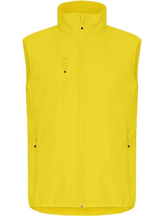 Clique Classic Softshell Vest M Pánská 3-vrstvá softshellová vesta 67.0911 lemon Clique Classic Softshell Vest M Pánská 3-vrstvá softshellová vesta 67.0911 lemon