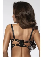 Dámská svůdná podprsenka V-10771 Černá s béžovou - Axami Dámská svůdná podprsenka V-10771 Černá s béžovou - Axami