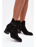 Boty na podpatku  model 219573 Step in style