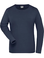 Daiber JN 1803 Dámské pracovní elast. tričko - Solid 02.1803 navy