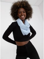 Dámská tunelová šála AT CH BF48181 světle modrá