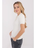 Svetr s krátkým rukávem  model 222825 Factory Price