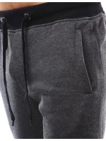 Pánské antracitové teplákové kalhoty UX2215