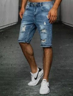 FashionStreet pánské modré džínové šortky SX1516