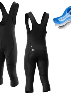 Biemme 3/4 šortky CLASSIC černé M