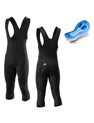 Biemme 3/4 šortky CLASSIC černé M