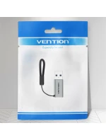 Adaptér Vention USB-A na USB-C USB 3.0 šedá hliníková slitina