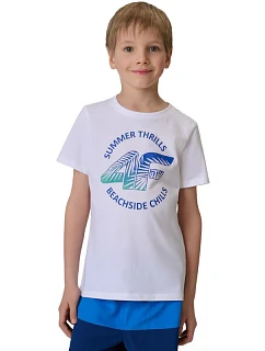 Chlapecké tričko 4F M3284 bílé 4FJWSS26TTSHM3284 10S