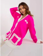 Dámský úpletový set BA KMPL 3017.76P Ecru s neon růžovou - FPrice Dámský úpletový set BA KMPL 3017.76P Ecru s neon růžovou - FPrice