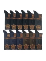 PONOŽKY 12617 SE SMĚSÍ VLNY